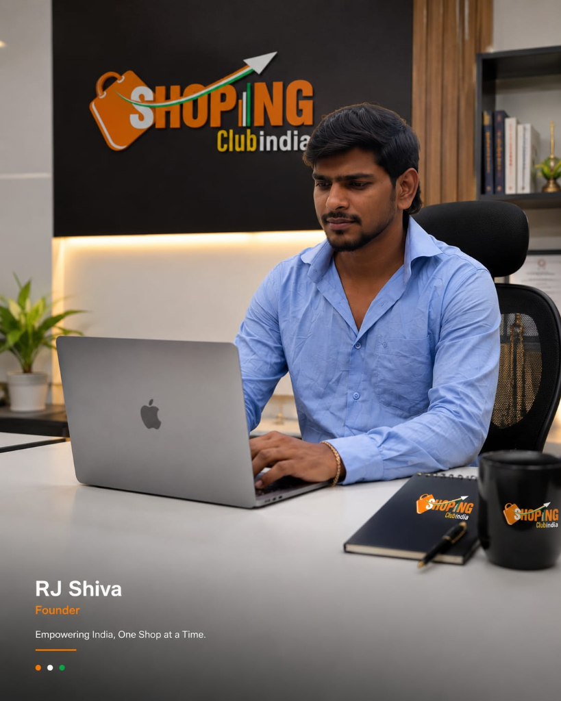 RJ Shiva - Founder of Shopping Club India